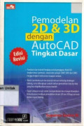 Pemodelan 2D & 2D Dengan AutoCAD Tingkat Dasar
