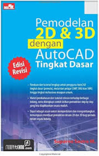 Image of Pemodelan 2D & 3D dengan AutoCAD Tingkat Dasar
