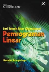 Image of Seri Teknik Riset Operasional Pemrograman Linear