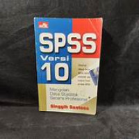 Image of SPSS Versi 10 mengolah data statistik secara profesional